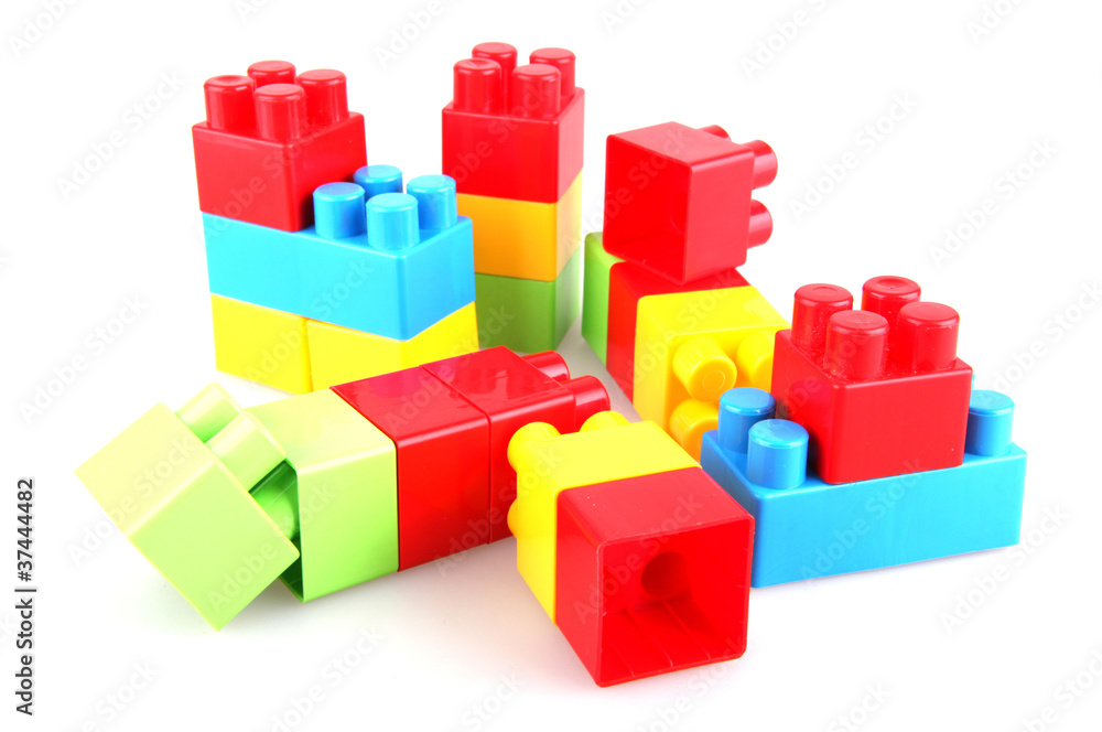 Plastic toy blocks Plastic toy blocks