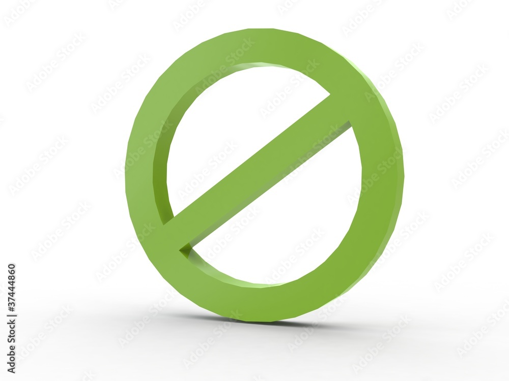 3d Icon Zeichen gesperrt 3d Icon Zeichen gesperrt