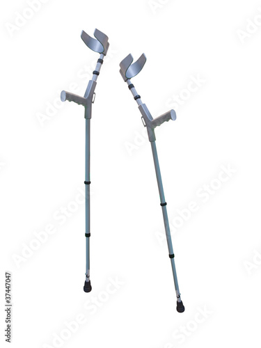 Slika na platnu crutches