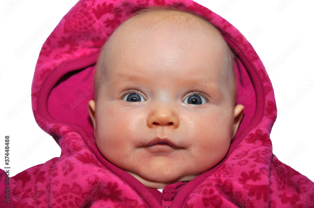 Portrait of Cute Baby