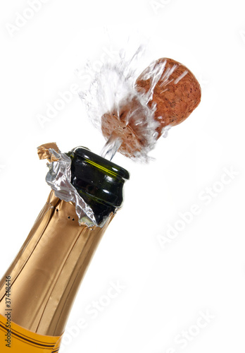 Champagne bottle