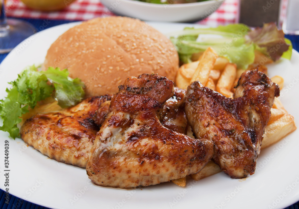 Roasted chicken wings Roasted chicken wings