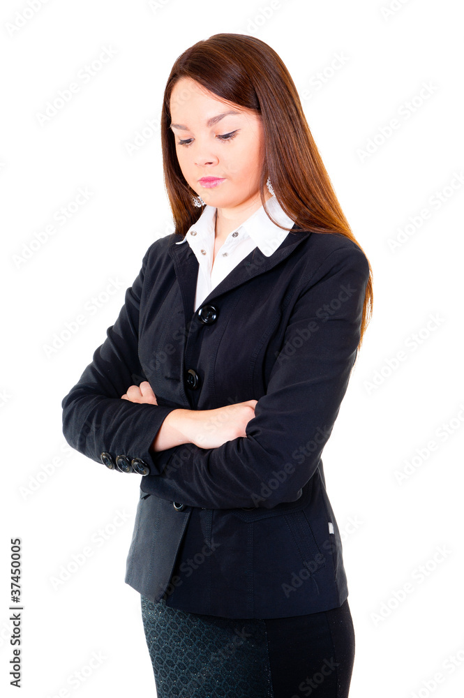 Thinking business woman Thinking business woman