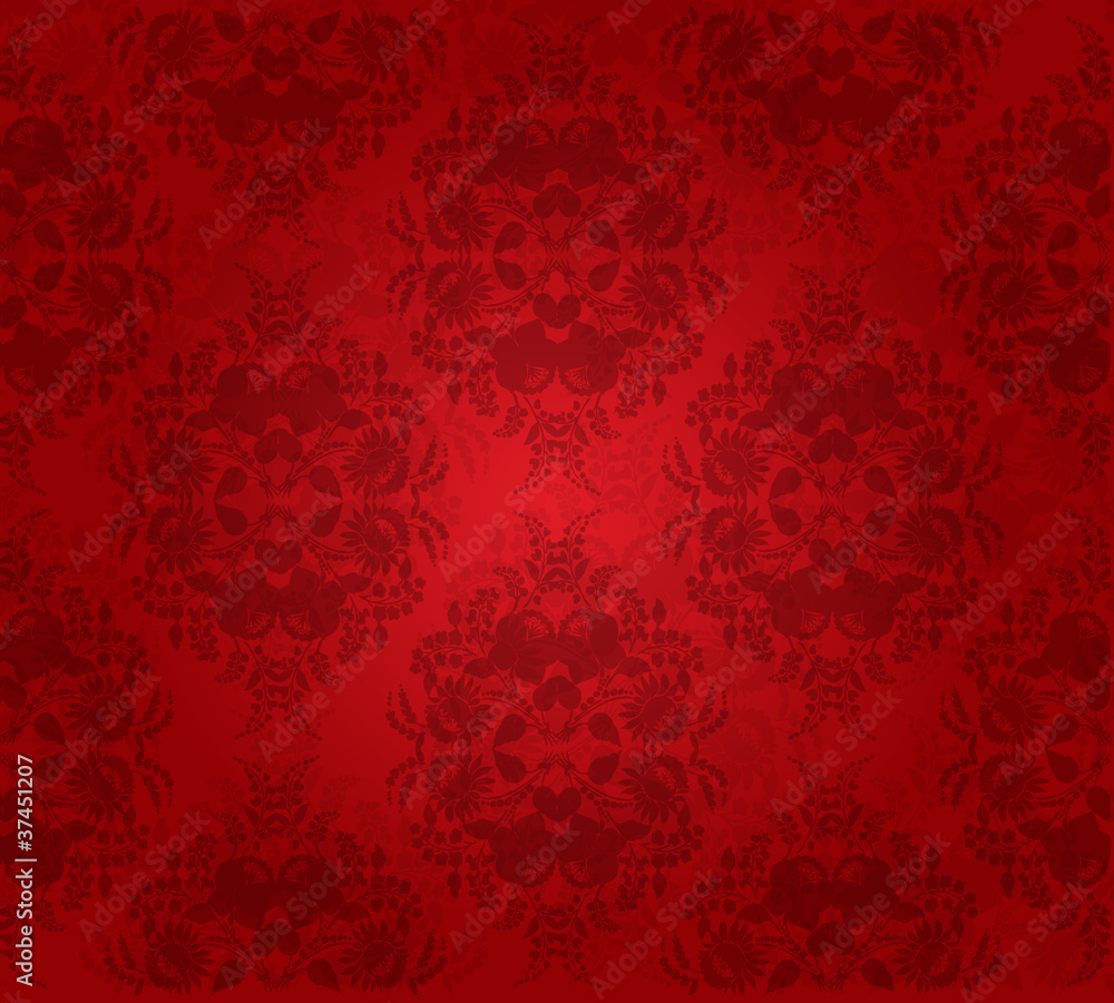 Abstract flower seamless background. Abstract flower seamless background.