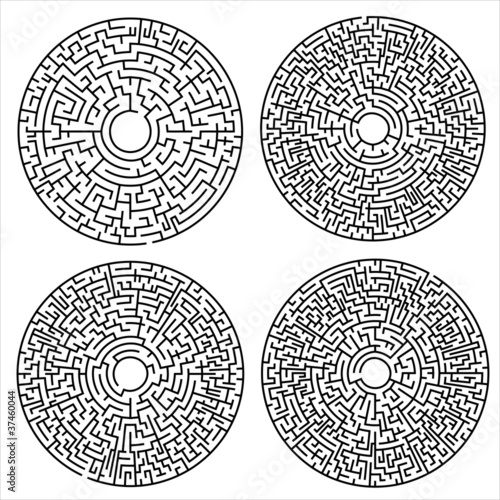 Circular mazes Set 2