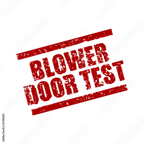 stempel eckig blower door test I