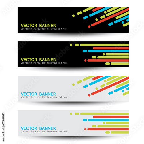 Vector set of headers