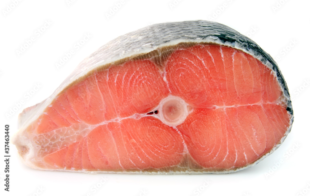 Piece of a salmon Piece of a salmon
