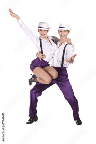 Dancers rock and roll