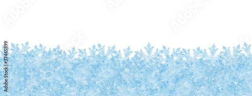 Eiskristalle, Panorama, Winter, Banner, Webdesign, Kristalle photo