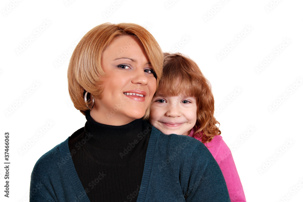 mother and daughter posing mother and daughter posing
