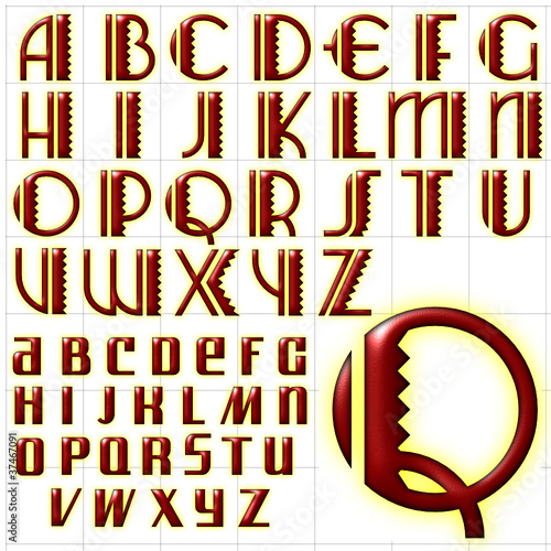 abc alphabet background arizona airways design