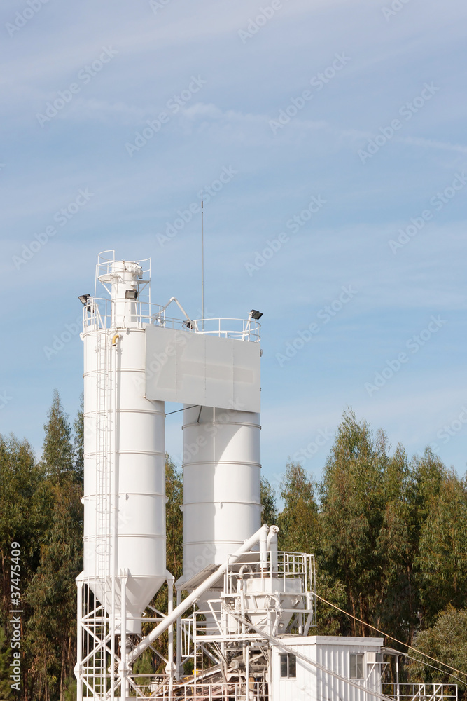 Obraz premium Concrete Silos