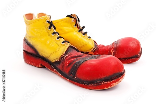 Fototapet Clown shoes