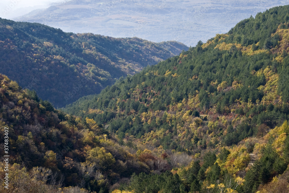 Colourful hills Colourful hills