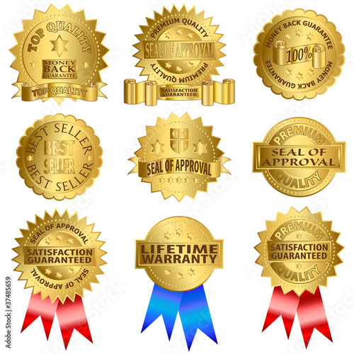 Gold seals