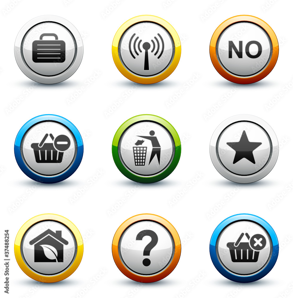 icône bouton internet icône bouton internet