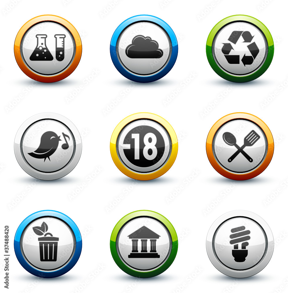 icône bouton internet icône bouton internet