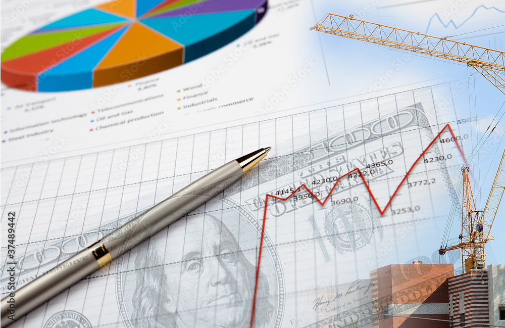 Financial and business charts and graphs Financial and business charts and graphs