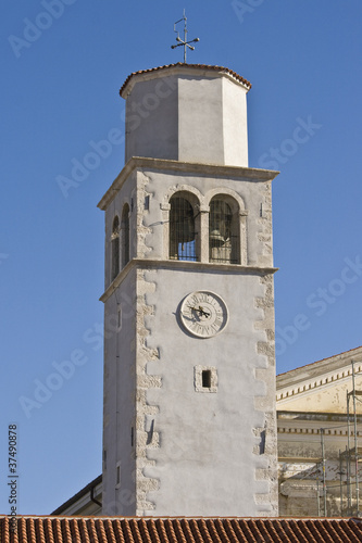 Church tower in Vizinada