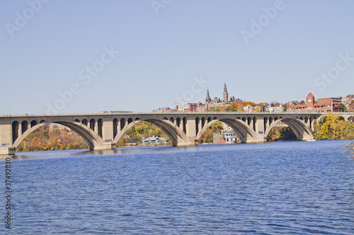 Georgetown Bridge, Washington DC , Potomac River