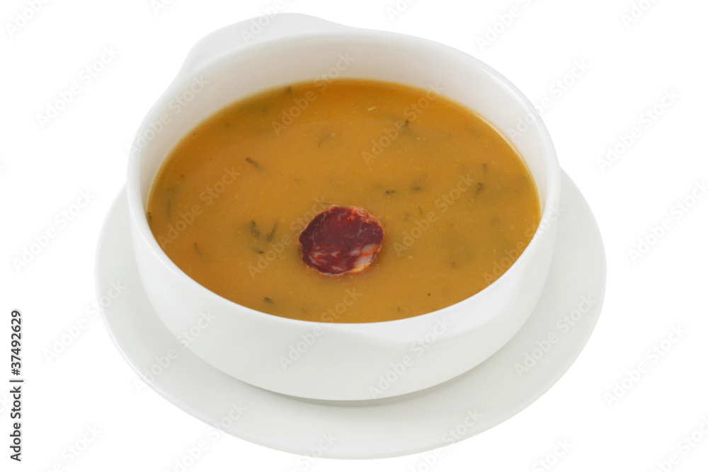 soup with sausage soup with sausage