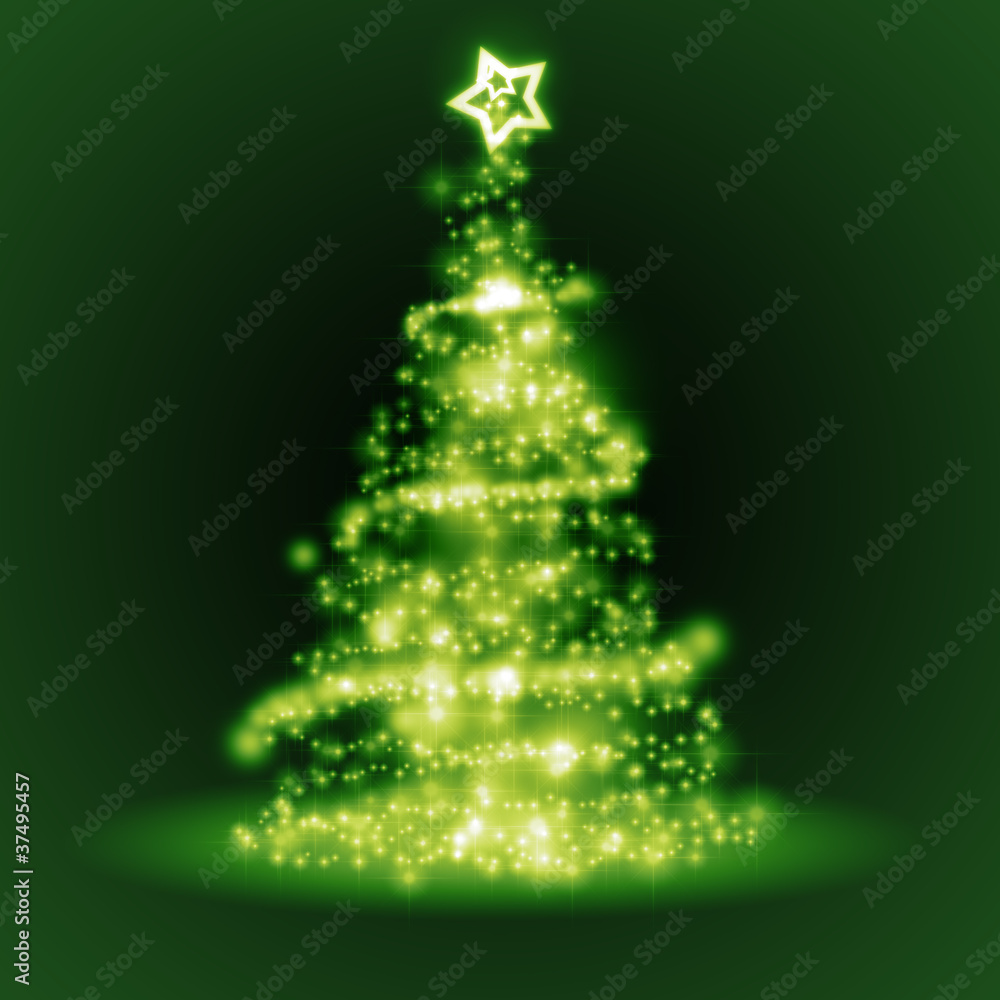 green christmas tree green christmas tree