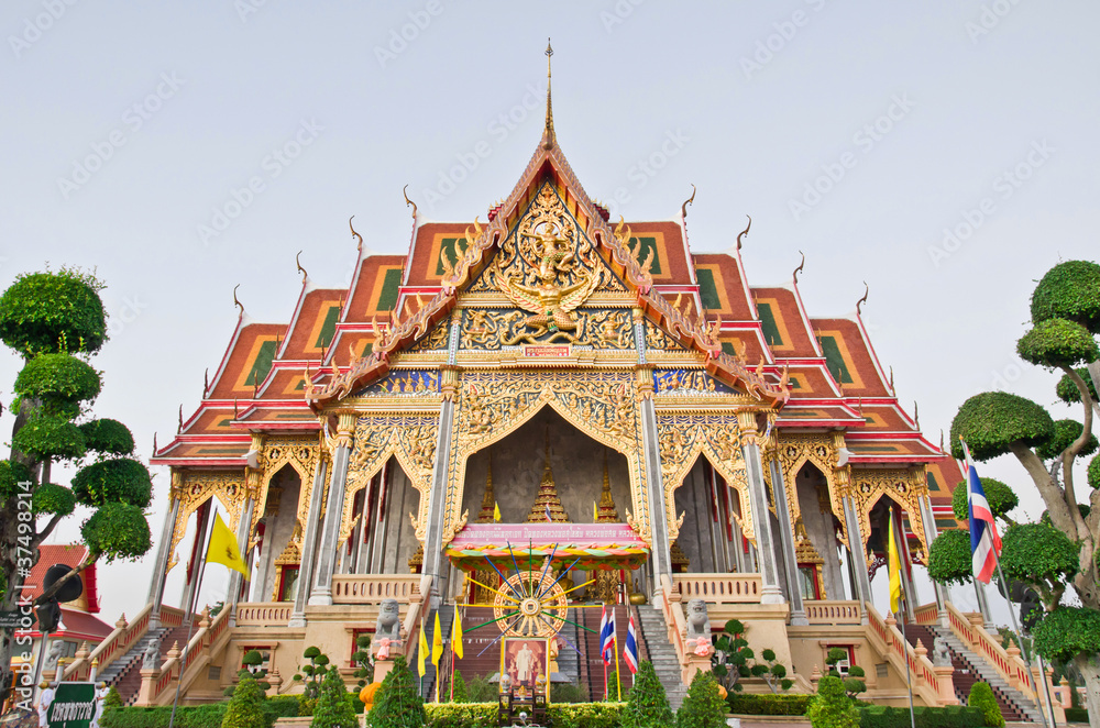 The abbey of Wat Sirisaotong, Thailand