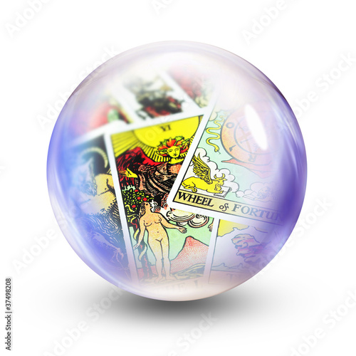 tarot glass ball