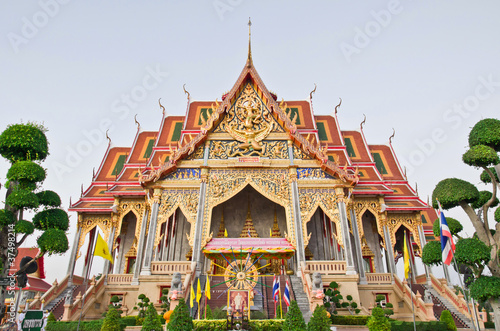 The abbey of Wat Sirisaotong, Thailand