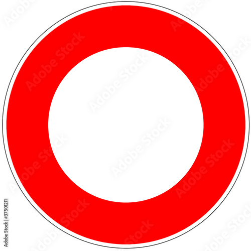 Interdit à tout vehicule