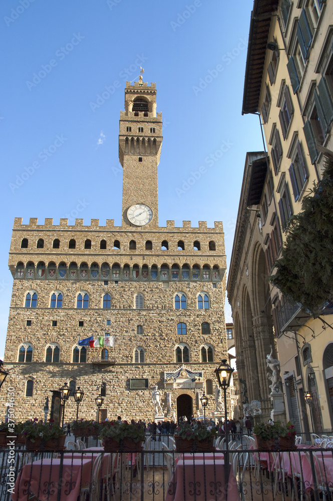 Palazzo Vecchio in Florence Tuscany Italy
