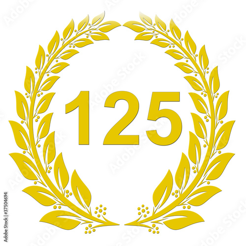 Lorbeerkranz Gold - 125