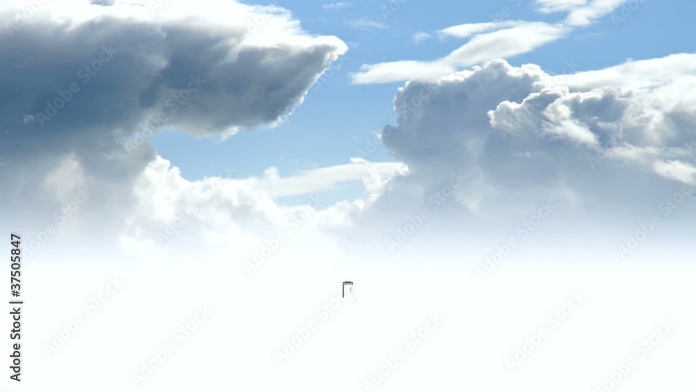 Tür-Animation-Himmel