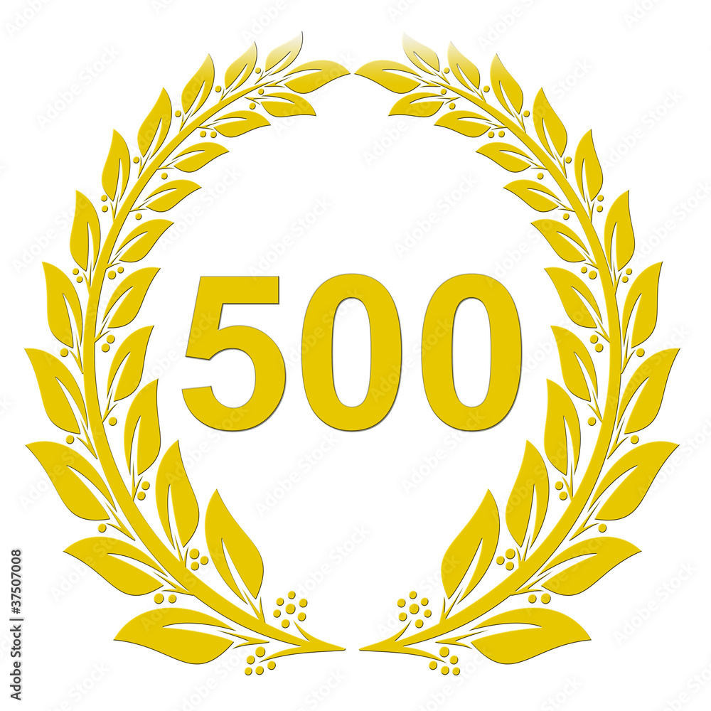 Lorbeerkranz Gold - 500 Lorbeerkranz Gold - 500
