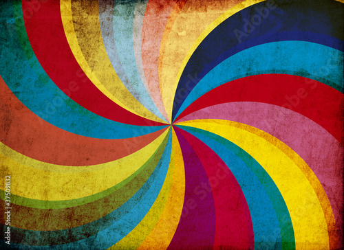 Colorful grunge swirl background