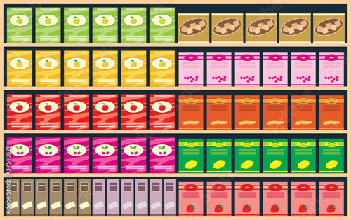 Regiments with products. vector,