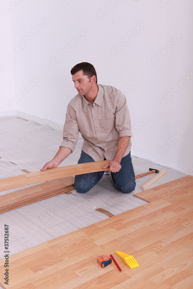 Man laying wooden Man laying wooden