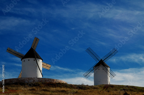 Historical Spanish windmills