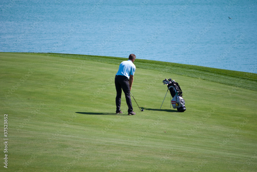 Obraz premium Golfer