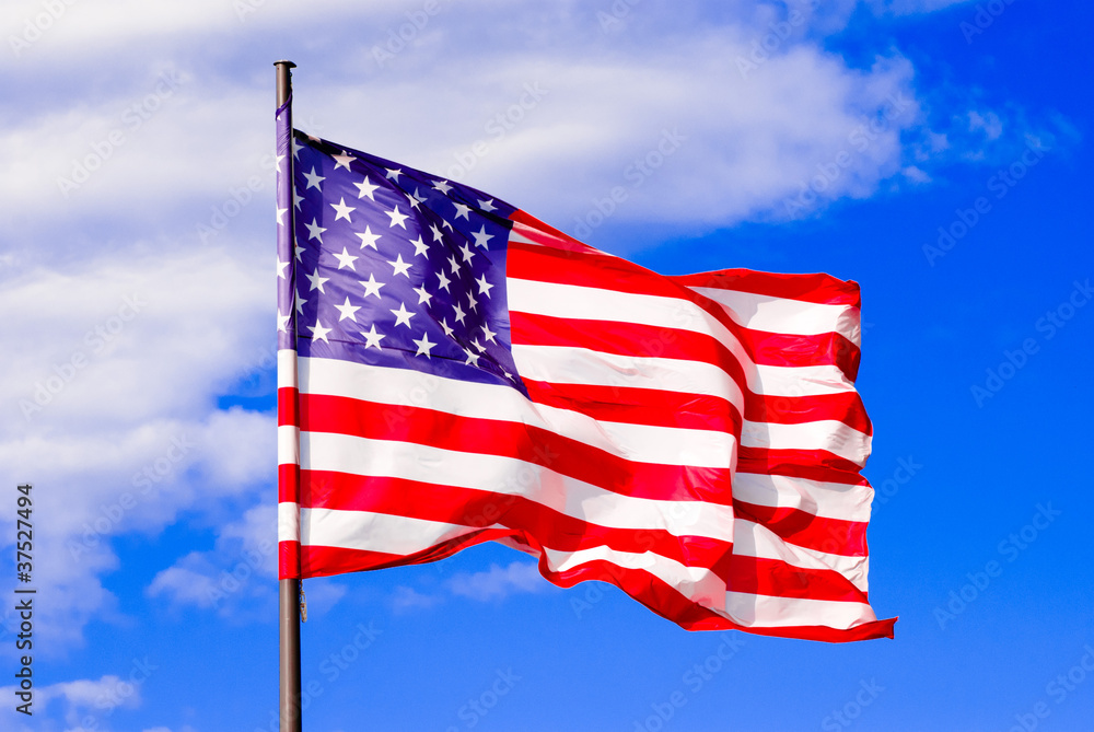 Naklejka premium USA Fahne