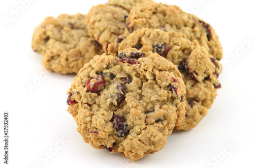 Cranberry oatmeal cookies