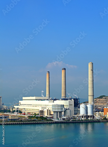 power plant near coast
