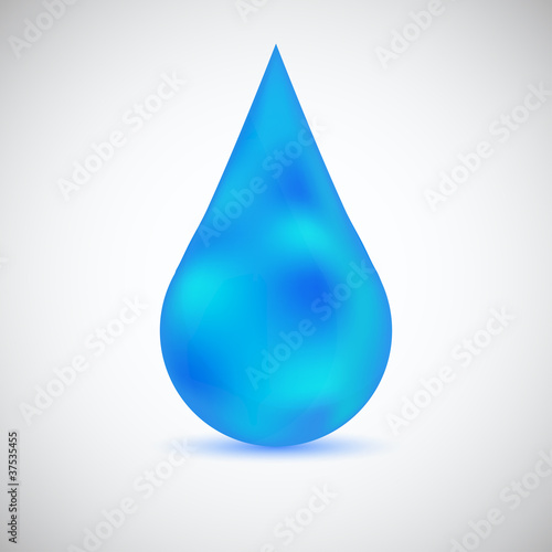 Vector water drop for your design