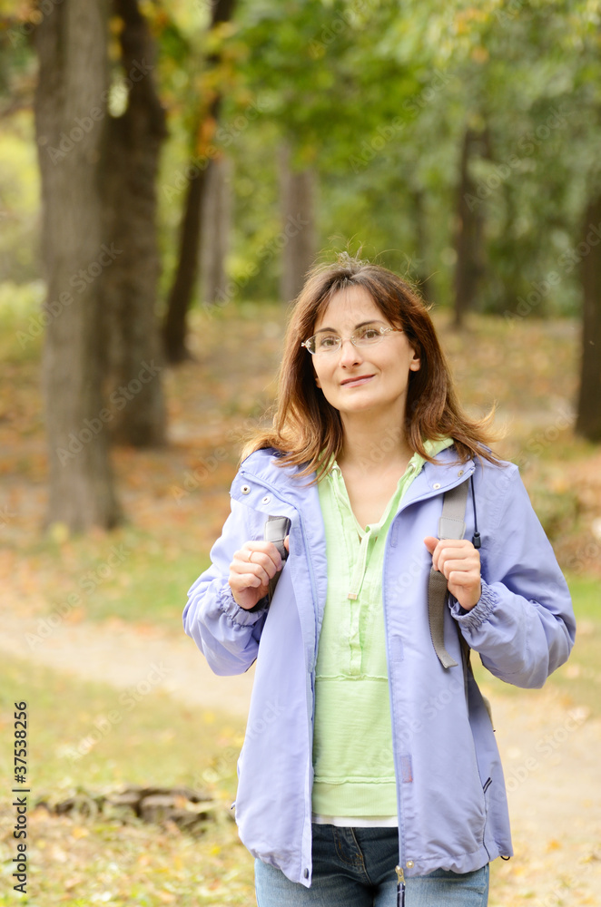 Female hiker Female hiker