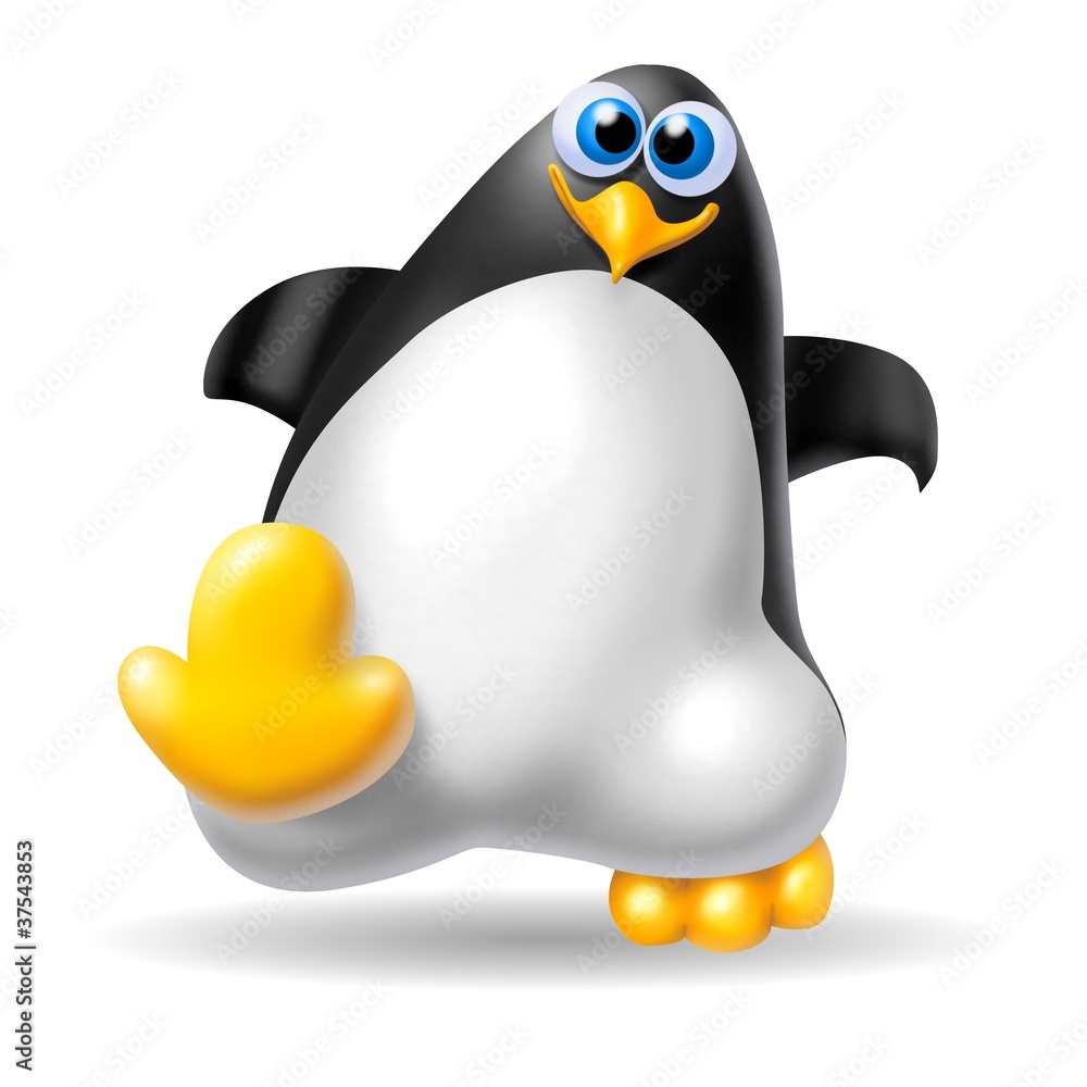 Obraz premium pinguino 2