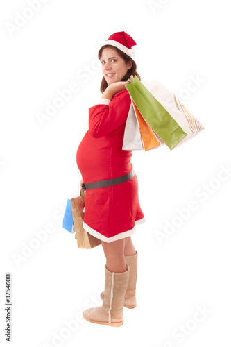 Mrs. Santa Claus pregnant