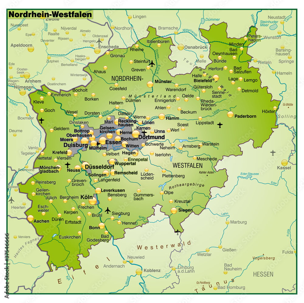 Nordrhein-Westfalen_Umgebung_uebersicht