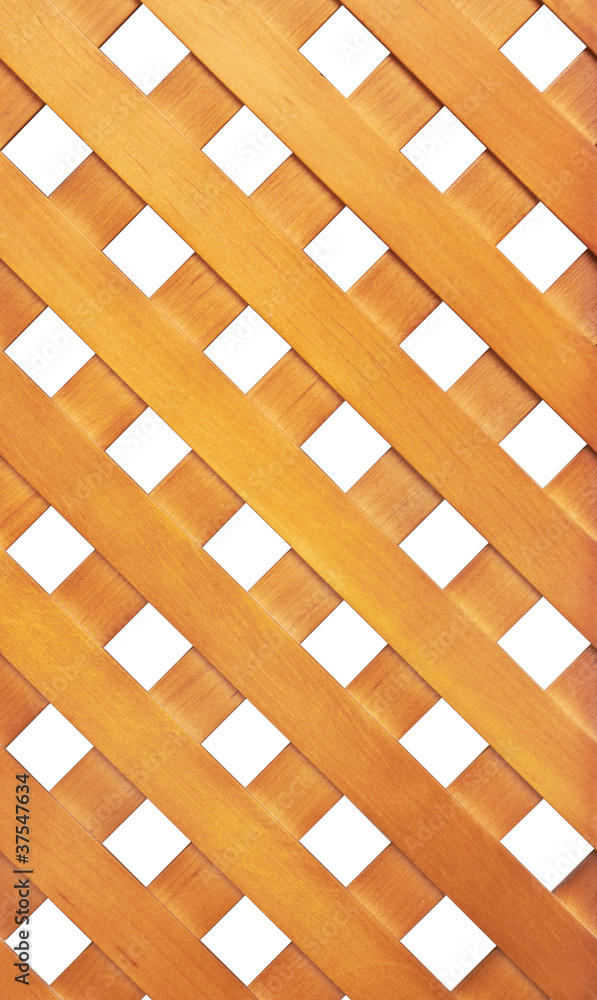 Wooden lattice Wooden lattice