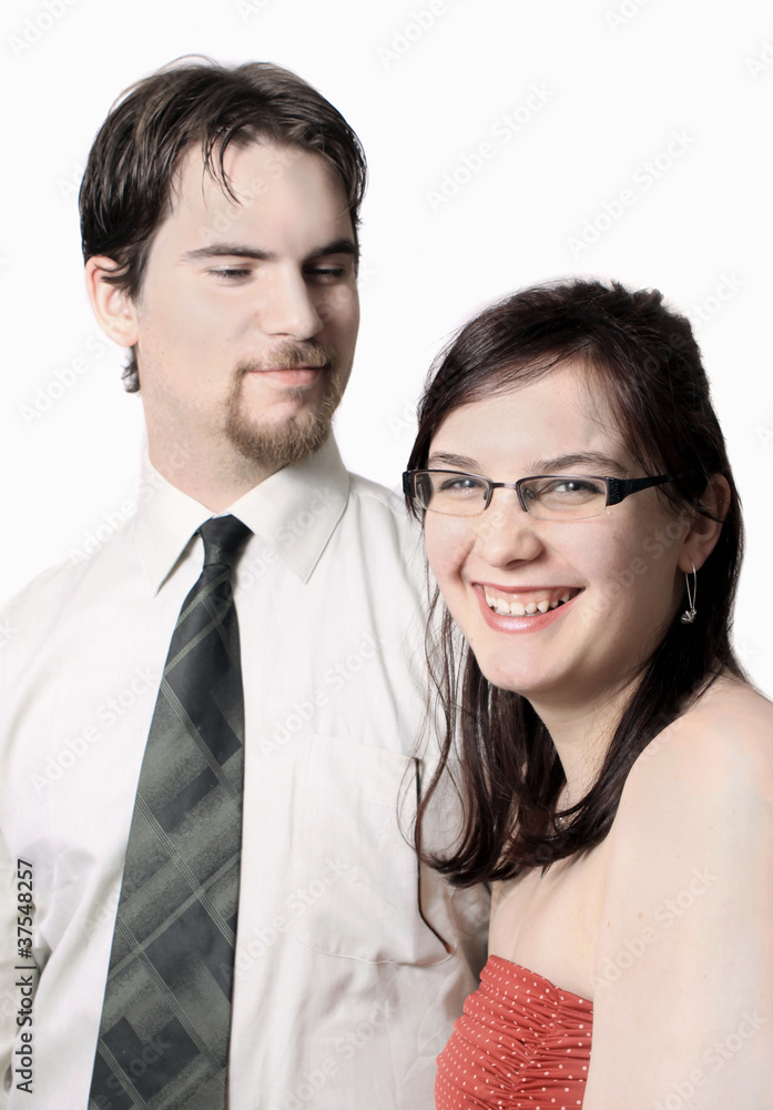 Cute young couple